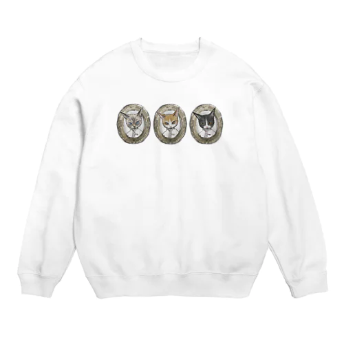 3cat-man Crew Neck Sweatshirt