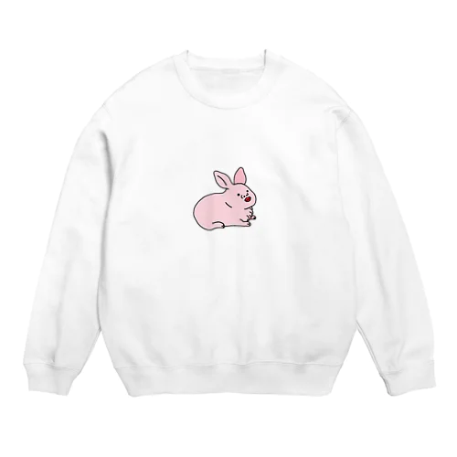 うさぎくん。 Crew Neck Sweatshirt