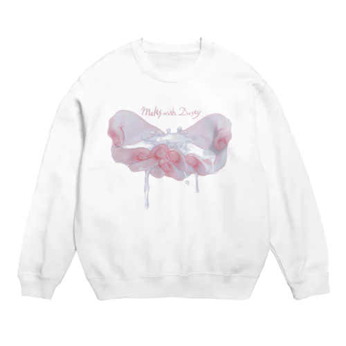 みるくくらうん Crew Neck Sweatshirt