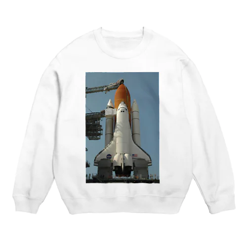 スペースシャトル Crew Neck Sweatshirt