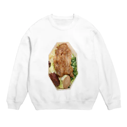 台湾の弁当 Crew Neck Sweatshirt