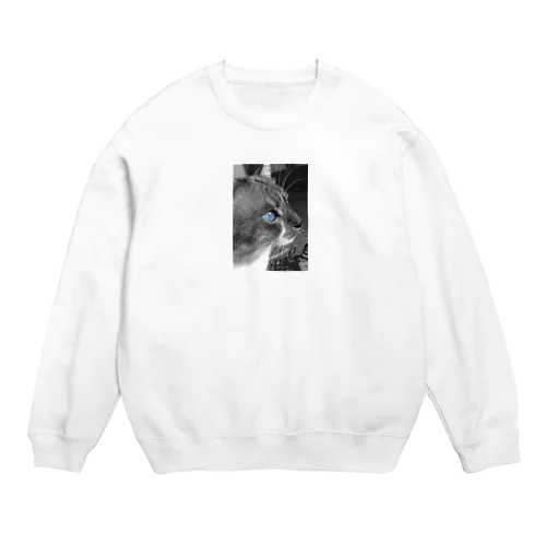 ねこ Crew Neck Sweatshirt