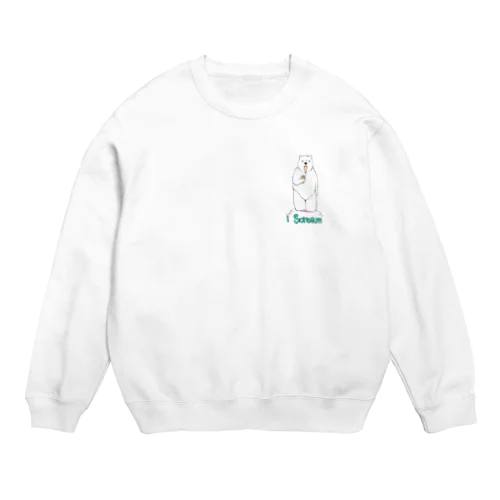 I Scream Crew Neck Sweatshirt