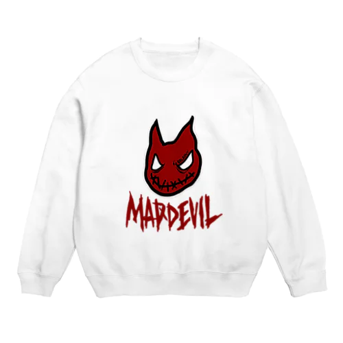 MADDEVIL RED Crew Neck Sweatshirt