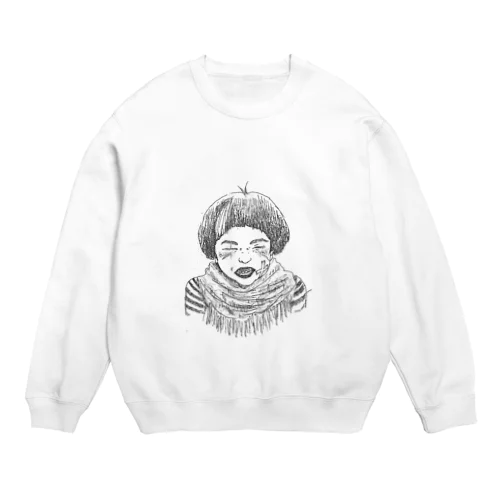 おやしらずくん Crew Neck Sweatshirt