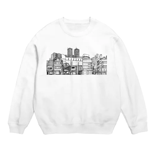 まちなみ Crew Neck Sweatshirt