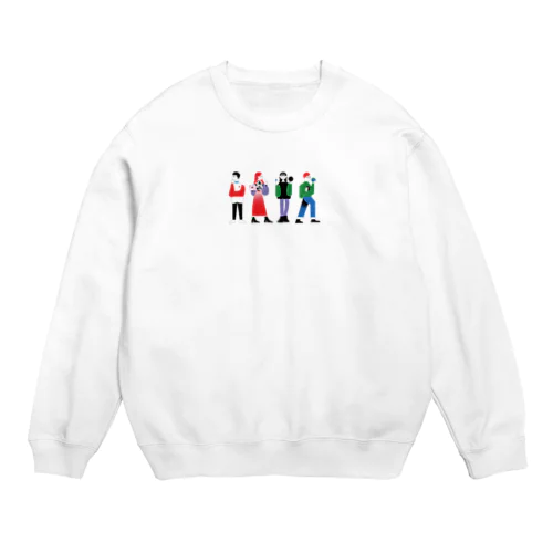 7.全員背景無し（全身） Crew Neck Sweatshirt