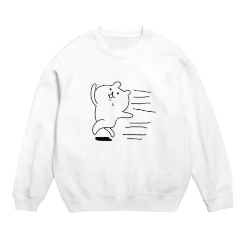 走れ！カカカカワチャムー！ Crew Neck Sweatshirt