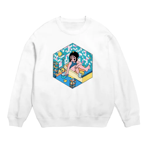 オフロバ娘 Crew Neck Sweatshirt