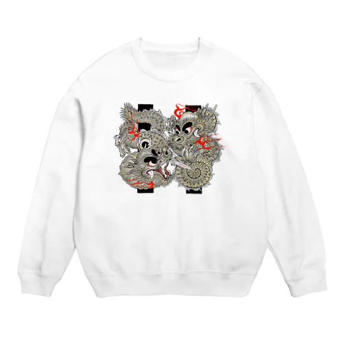 太鼓祭り　布団締め　 Crew Neck Sweatshirt