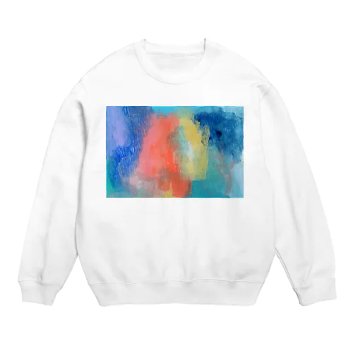 paint somethig2 Crew Neck Sweatshirt