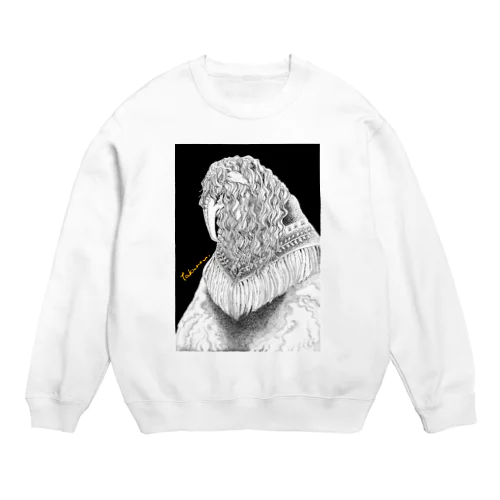 一ツ首の夢獏 Crew Neck Sweatshirt