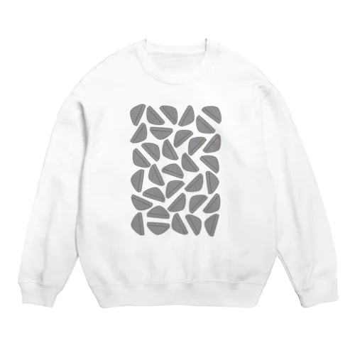 おでん・こんにゃく（乱雑） Crew Neck Sweatshirt