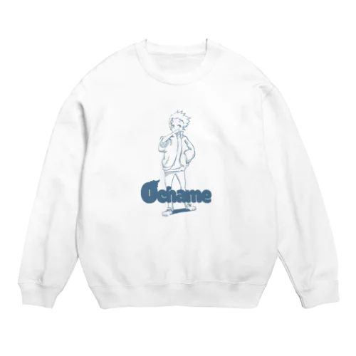 ~Ochame design~ Crew Neck Sweatshirt