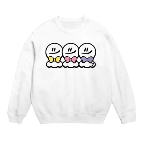 .てるてる Crew Neck Sweatshirt