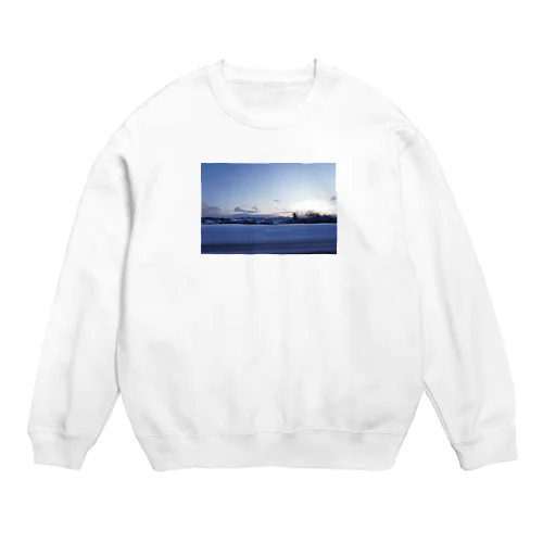 snow Crew Neck Sweatshirt