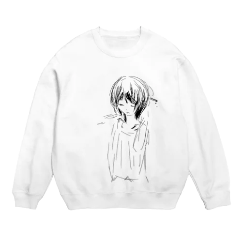 男の子それとも女の子 Crew Neck Sweatshirt