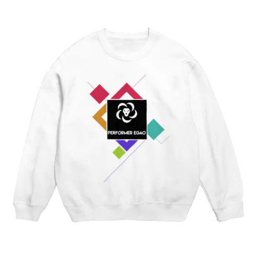  performer EGAOグッズ Crew Neck Sweatshirt