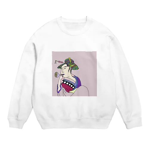 Mrs. Earth 『お胡椒さん』 Crew Neck Sweatshirt