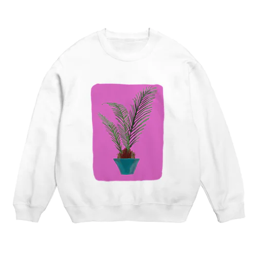 植物の力を借りたい Crew Neck Sweatshirt