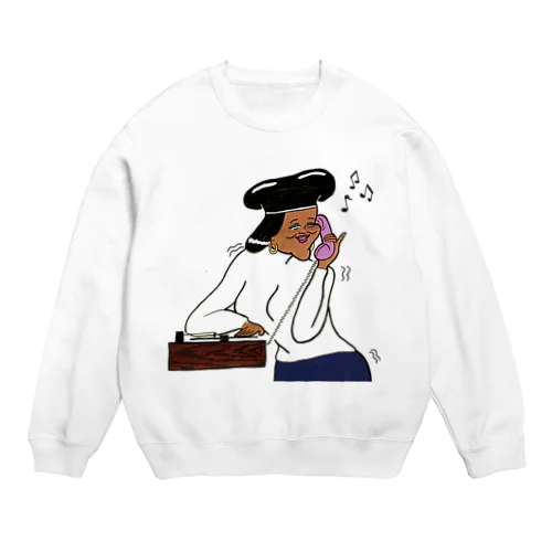 DJ あ Crew Neck Sweatshirt