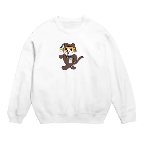 ちょうちんにゃんこう Crew Neck Sweatshirt