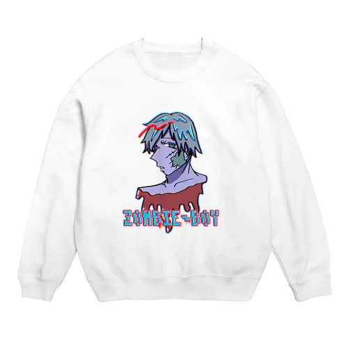 ZOMBIE-Boy Crew Neck Sweatshirt