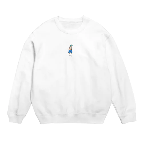 おしり少女 Crew Neck Sweatshirt