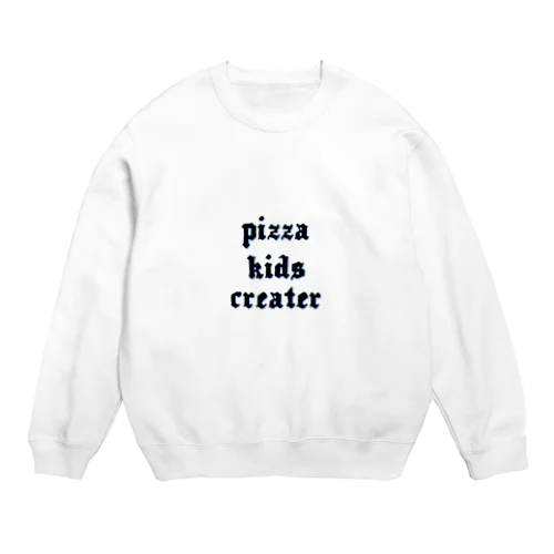 pizza kids creater Crew Neck Sweatshirt