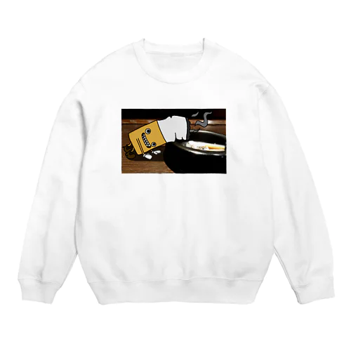 灰皿とすいがらくん Crew Neck Sweatshirt