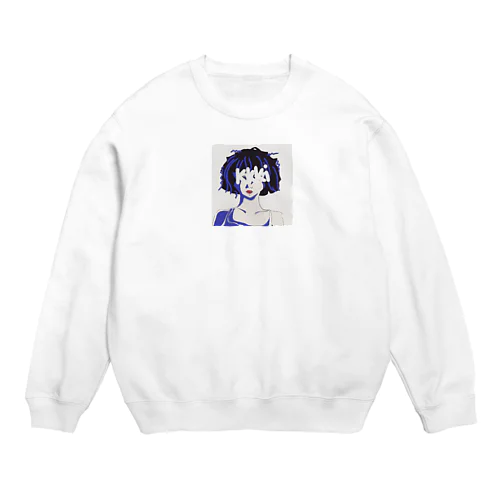 少女は何を思う Crew Neck Sweatshirt