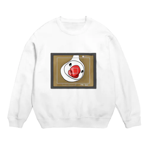 とりさんだいすき Crew Neck Sweatshirt