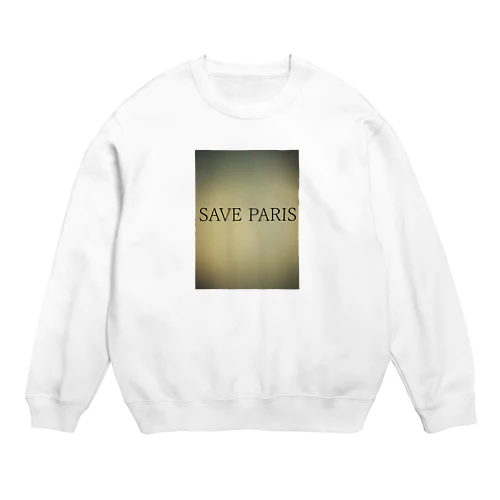 SAVE PARIS Crew Neck Sweatshirt