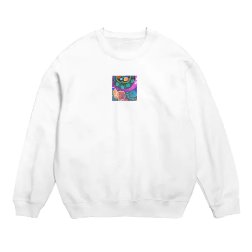 色んな色 Crew Neck Sweatshirt