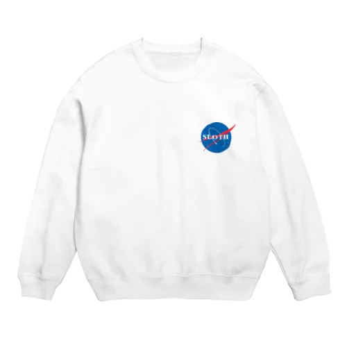 Space sloth Crew Neck Sweatshirt