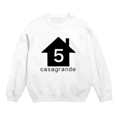 カサグランデロゴスウェット Crew Neck Sweatshirt