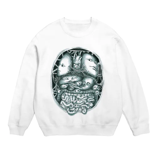 内臓スウェット Crew Neck Sweatshirt