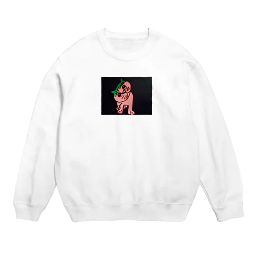 猫のすみれちゃん Crew Neck Sweatshirt