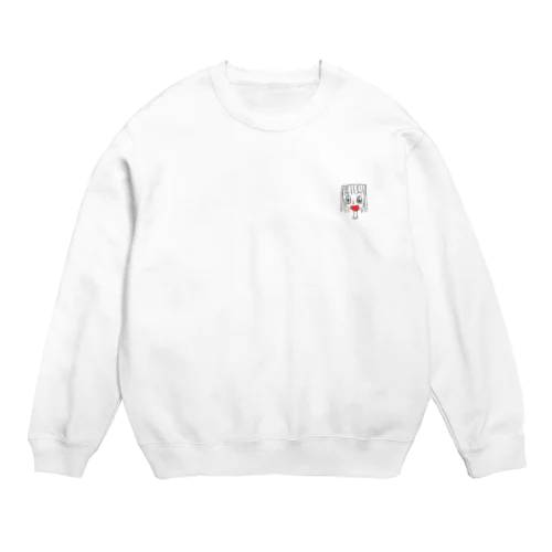 平成女児の絵① Crew Neck Sweatshirt