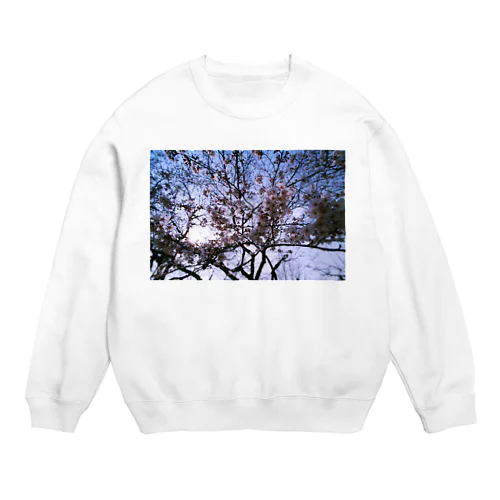 桜　サクラ　cherry blossom DATA_P_089 Crew Neck Sweatshirt