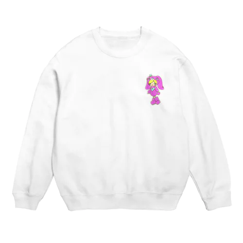 人口知能IDOLl『ロップゥ』 Crew Neck Sweatshirt