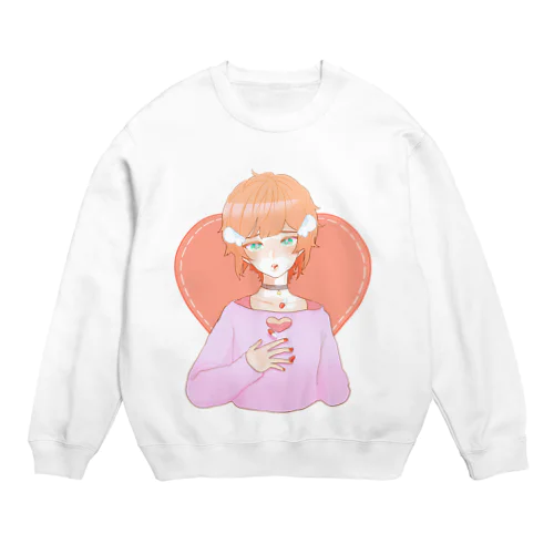 恋の病に一錠どうぞ Crew Neck Sweatshirt