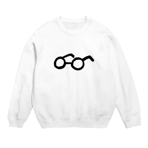 ONIKÜ めがね Crew Neck Sweatshirt