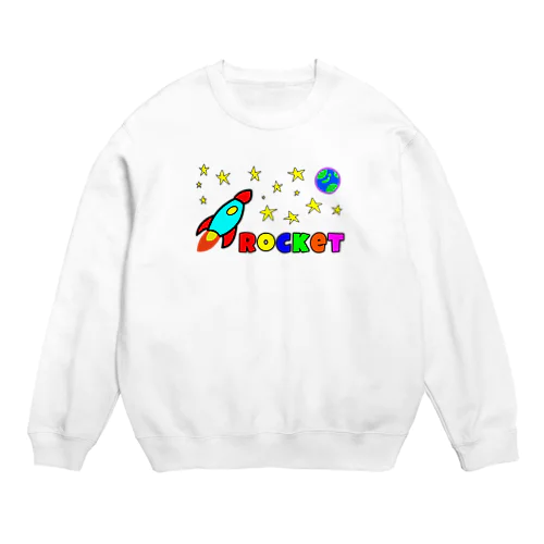 Rocket  Crew Neck Sweatshirt