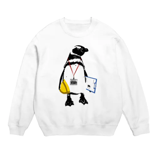 staff penguin Crew Neck Sweatshirt