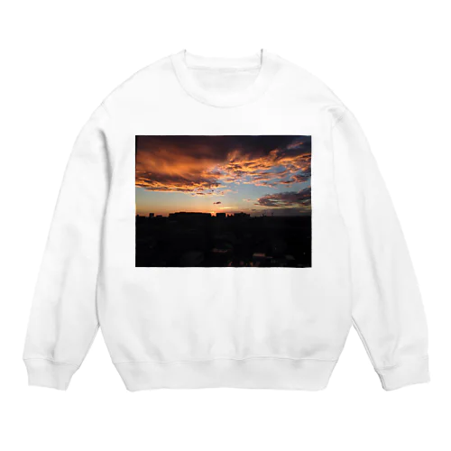 夕焼け Crew Neck Sweatshirt