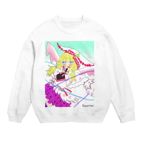 ミリアサ【エニード】 Crew Neck Sweatshirt