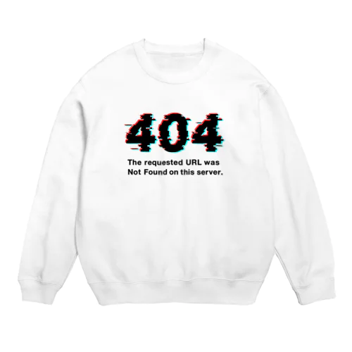404 Not Found Crew Neck Sweatshirt