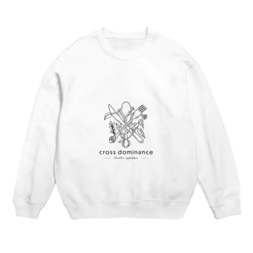 crossdominanceオリジナルスウェット Crew Neck Sweatshirt