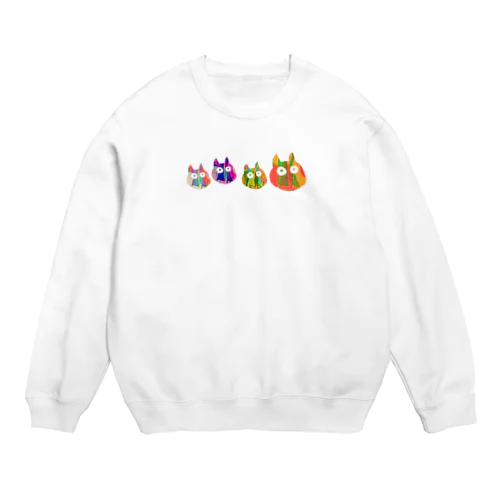 アナログからのデジタルマチ Crew Neck Sweatshirt